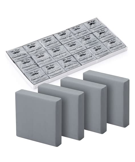 Buy Mr Pen Kneaded Eraser 18 Pack Gray Kneaded Erasers For Artists