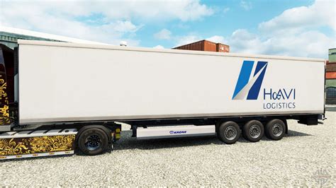 Skin HAVI Logistics for semi-refrigerated for Euro Truck Simulator 2