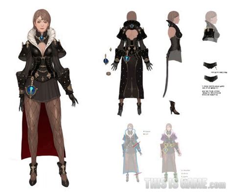 Bless Mmo Make A Character Character Model Sheet Character Modeling