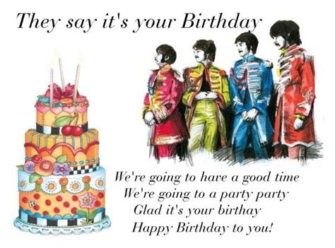 The Beatles Sing Happy Birthday To You By Sjlew Liked On Polyvore