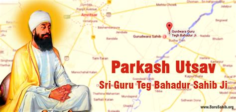 Only 13 years old, he asked his father to accompany him into battle as his village was attack by painde khan and the moghuls in a battle over shah jahan's hawk. Prakash Utsav - Sri Guru Teg Bahadur Sahib Ji | Baru Sahib