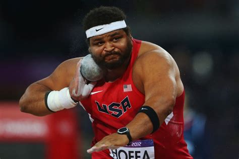 reese hoffa wins shot put bronze on track and field s first day