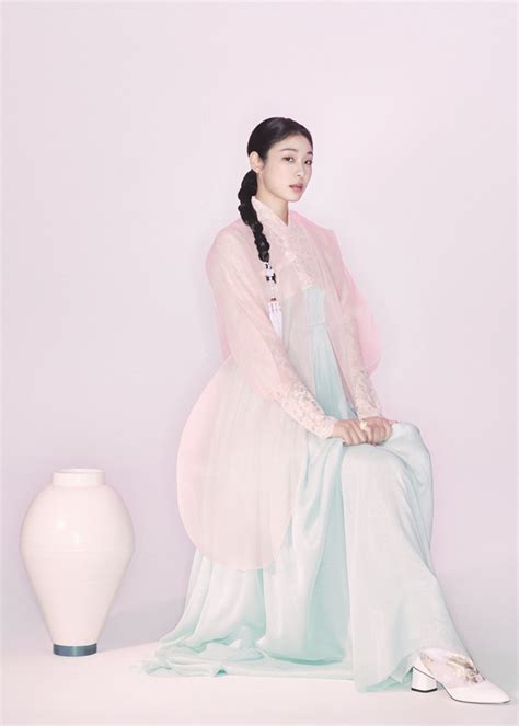 hanbok designed by kim yuna to be showcased during london fashion show