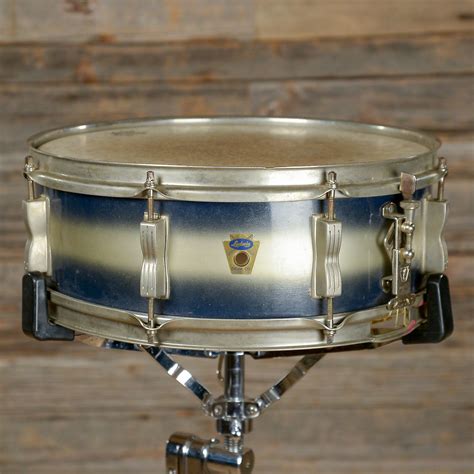 Ludwig 5x14 Transition Badge Jazz Festival Snare Drum Reverb