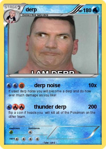Pokémon Derp 1362 1362 Derp Noise My Pokemon Card
