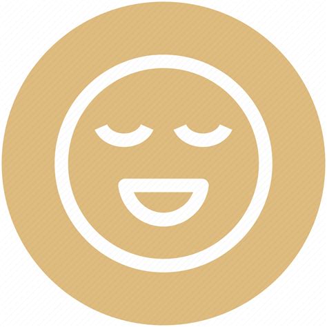 Calm Face Happy Smiley Icon Download On Iconfinder