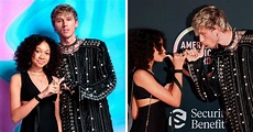 Machine Gun Kelly surprises when he arrives with his daughter on the ...