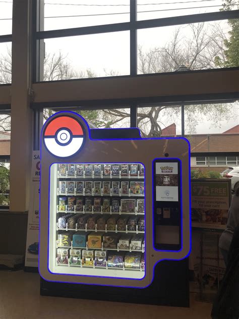 Pokémon Vending Machine At Safeway In Seattle R Gaming