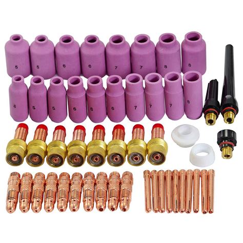 Tig Gas Lens Collet Body Consumables Kit Fit Wp Tig Welding
