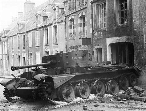 British Cruiser Tank Viii Cromwell Villers Bocage June 1944 British