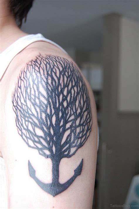 51 Classic Tree Tattoos For Shoulder