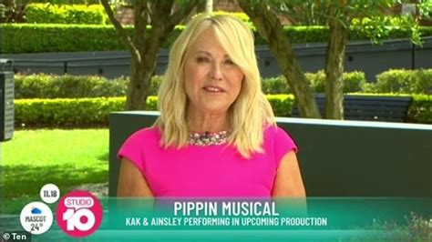 Kerri Anne Kennerley 67 Looks Unrecognisable As She Rehearses For Her