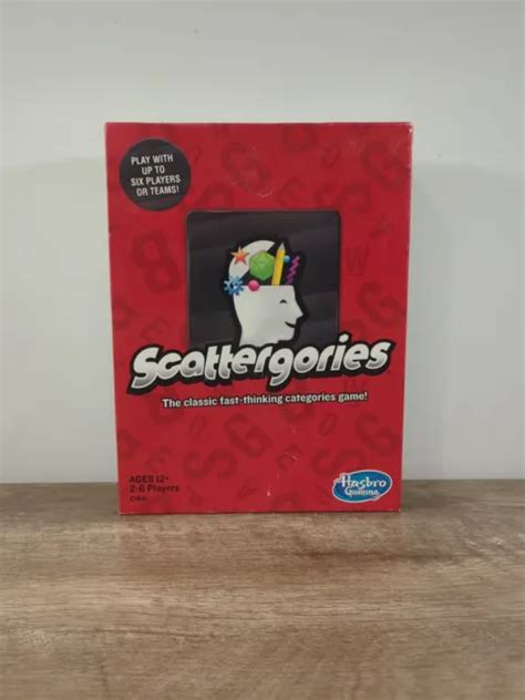 Hasbro Gaming Scattergories New Table Top Game Board Game 250 Picclick