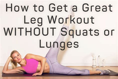 Leg Exercises For Women Before And After