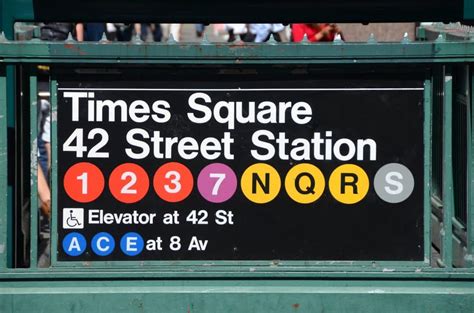 The Banner Was Inspired By The Iconic Design Of Nycs Subway Signs