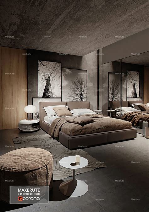 Bedroom 497 Download Free 3d Model 3dsmax Maxbrute