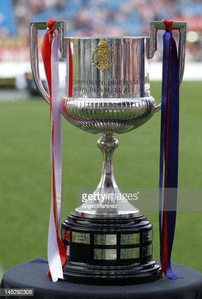 A General View Of The Copa Del Rey Trophy Prior Of The Copa Del Rey