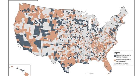 Here Are The Fastest Growing And Shrinking Counties In America Youtube