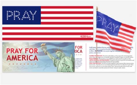 Free Pray American Flag Bumper Sticker And Postcard Hunt4freebies