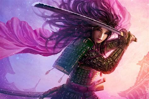 Female Samurai Wallpapers Top Free Female Samurai Backgrounds