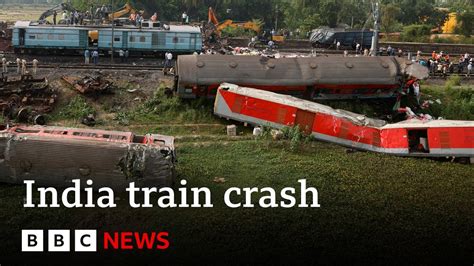 India Train Crash Investigation Begins Bbc News Youtube