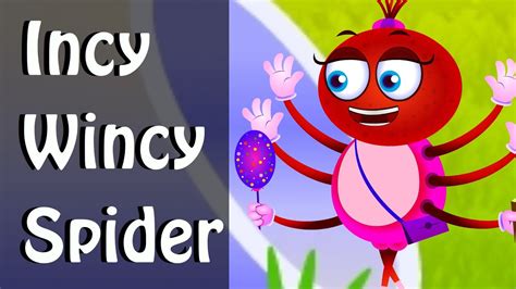Incy Wincy Spider Itsy Bitsy Spider Nursery Rhyme Youtube