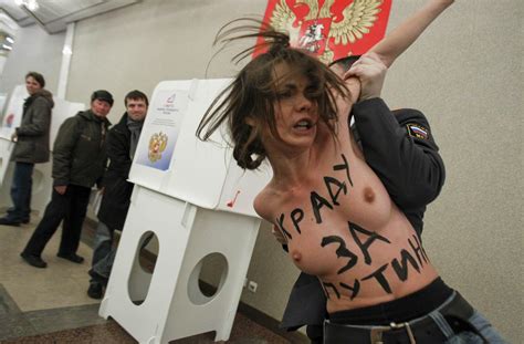 Nude Protesters 1