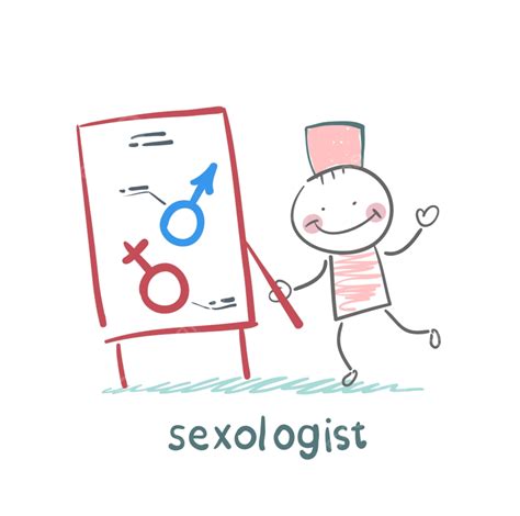 Sexólogo Sosteniendo Signos Icono Sexología Png Problemas