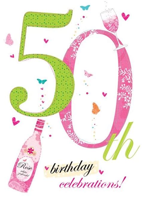 50th Birthday Celebration Happy Birthday