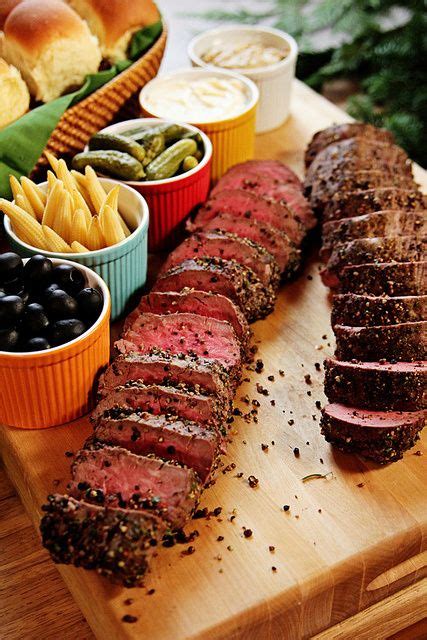 Christmas appetizers almost too pretty to eat! Food from the Christmas Show! | Beef tenderloin recipes ...