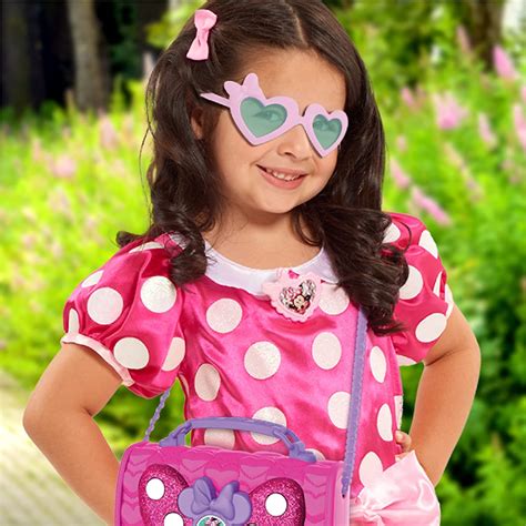 Junior Minnie Mouse Bowfabulous Bag Set 9 Piece Pretend Play Purse