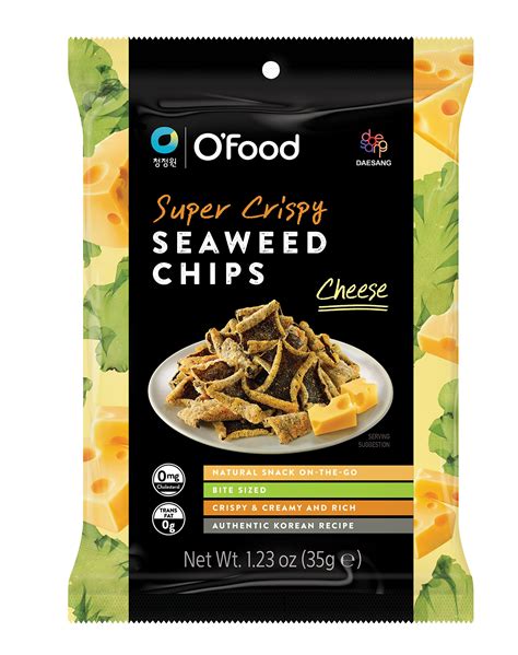 Chung Jung One Ofood Organic Roasted Seaweed Snack Pack