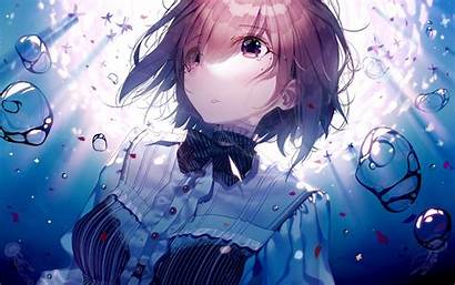 Fate Mashu Kyrielight Grand Order Anime Underwater