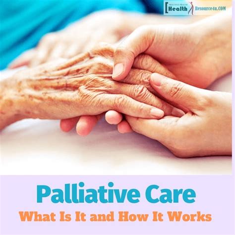 Palliative Care What Is Included Difference With Hospice Care