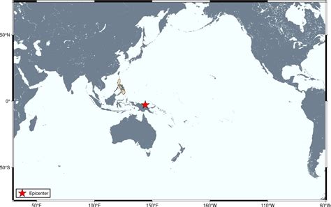 No Tsunami Threat After Papua New Guinea Quake — Phivolcs