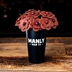 Beef Jerky Flowers + Pint Glass "Vase" 🥩 // Manly Man Co®