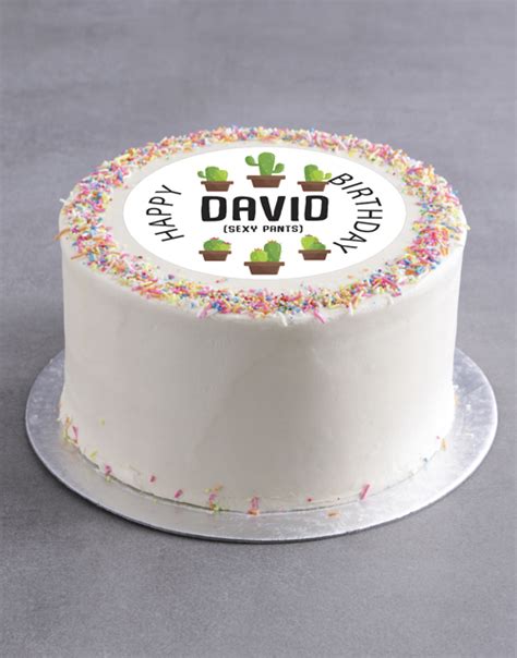 Personalised Sexy Birthday Cake Bakery Netflorist