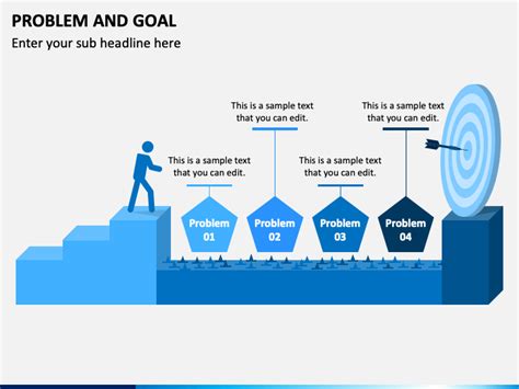 Problem And Goal Powerpoint Template Ppt Slides