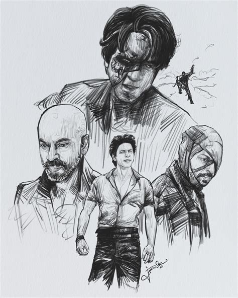 Details 62 Shahrukh Khan Pencil Sketch Super Hot Vn