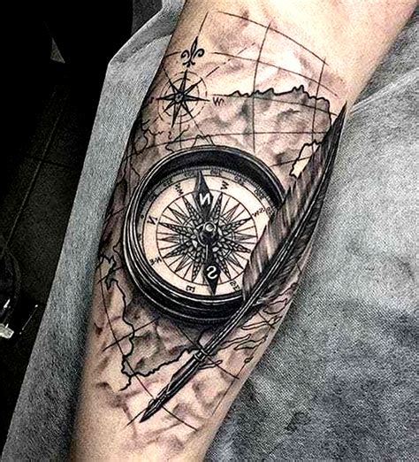 20 Compass Tattoo Ideas For Men And Women Inspirationfeed Tattoo