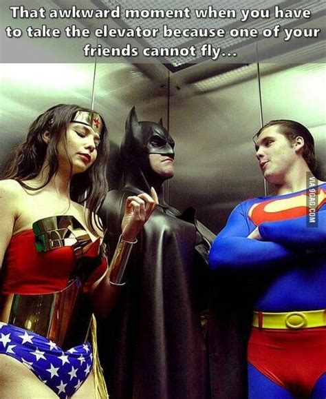 Oh Bruce Superhero Wonder Woman Awkward Moments