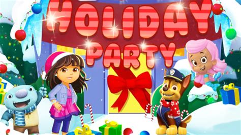 Play four different games featuring some favorite nick jr. Nick Jr. Holiday Party Game - YouTube