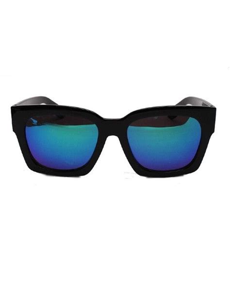 Retro Style Colorful Reflective Sunglasses Reflective Sunglasses
