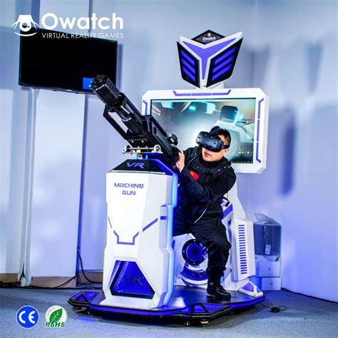 Virtual Reality Shooting Games Simulator Gatling Vr Machine Gun Owatch