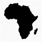 Africa Map Icon African Geography Continent Icons