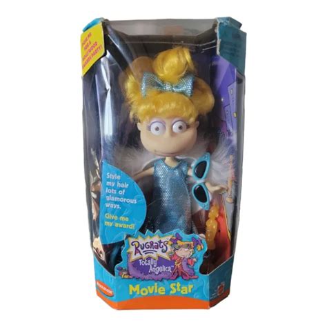 Vintage 1999 Mattel Nickelodeon Rugrats Totally Angelica Movie Star 75 Figure 4500 Picclick