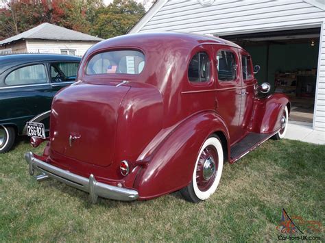 Beautiful 1936 Chevrolet Master Deluxe 4 Door Sedan Older Restoration