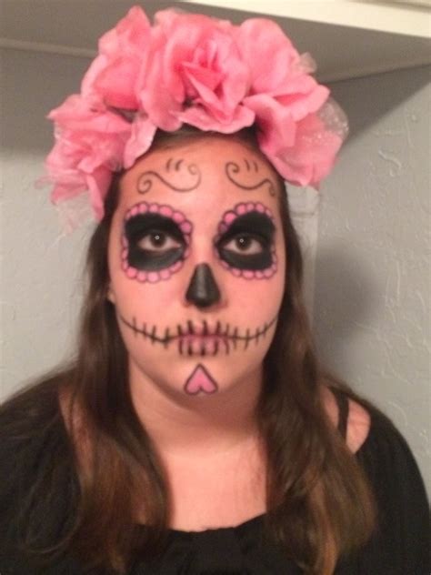 Day Of The Dead Halloween Face Makeup Face Makeup Halloween Face