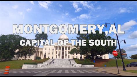 Montgomery Alabama Driving Tour 4k Youtube