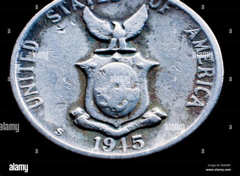 1945 Philippines 5 Centavo Coin Stock Photo Alamy